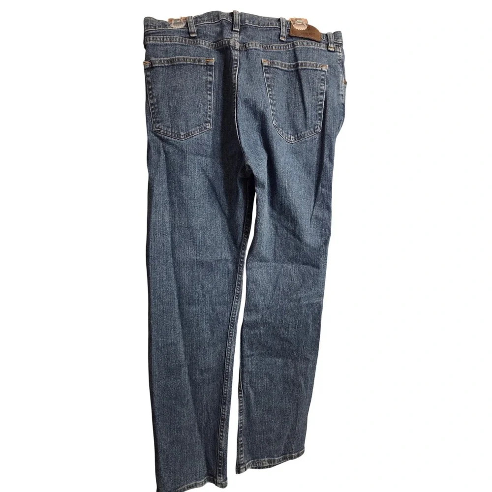 Wrangler Hero Regular Fit Jeans Mens 36x32 Blue Medium Wash Stretch 9WRGAMS